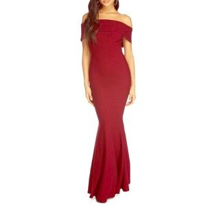 Burgundy Special Event Gown